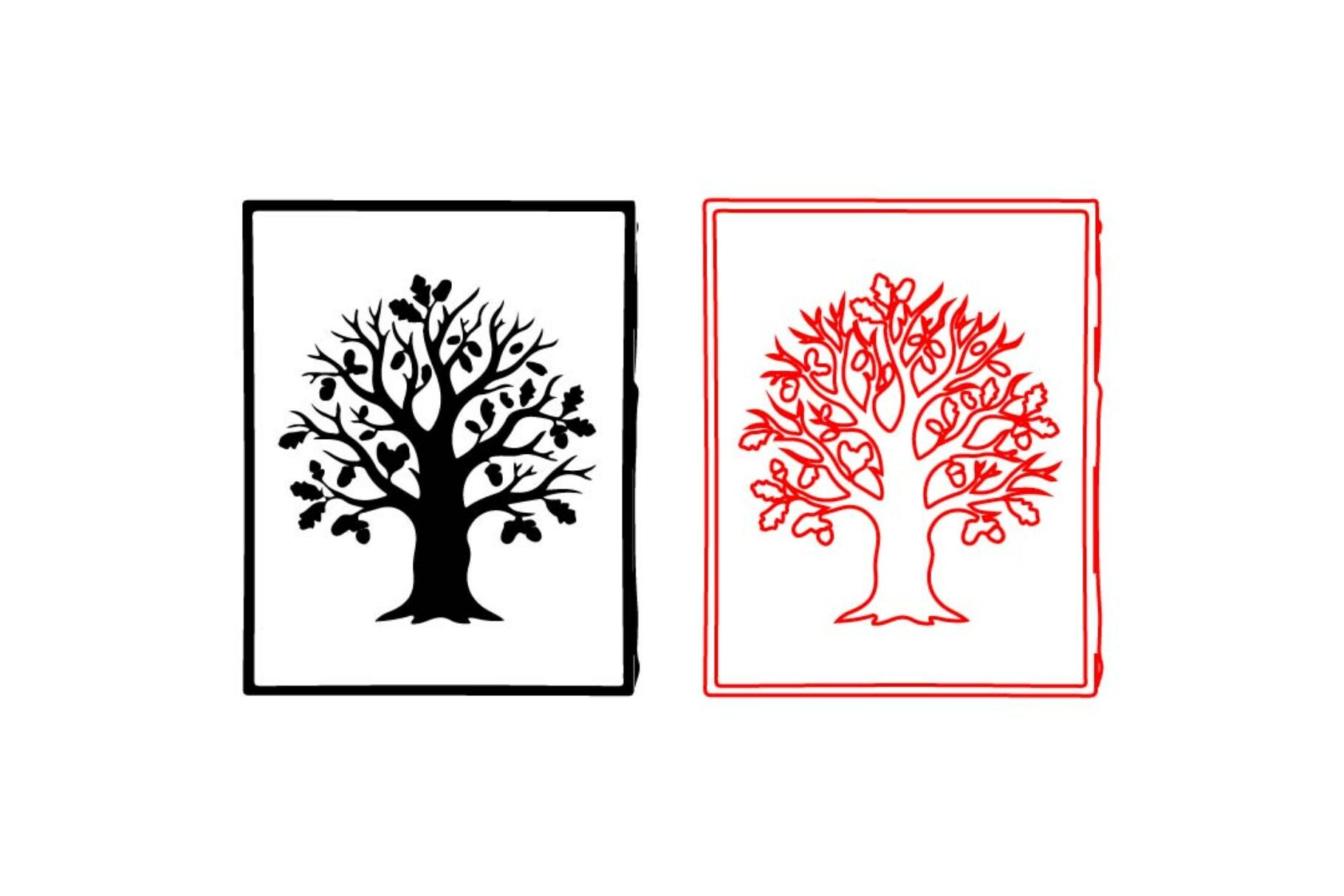 Tree of Life Silhouette Wall Art