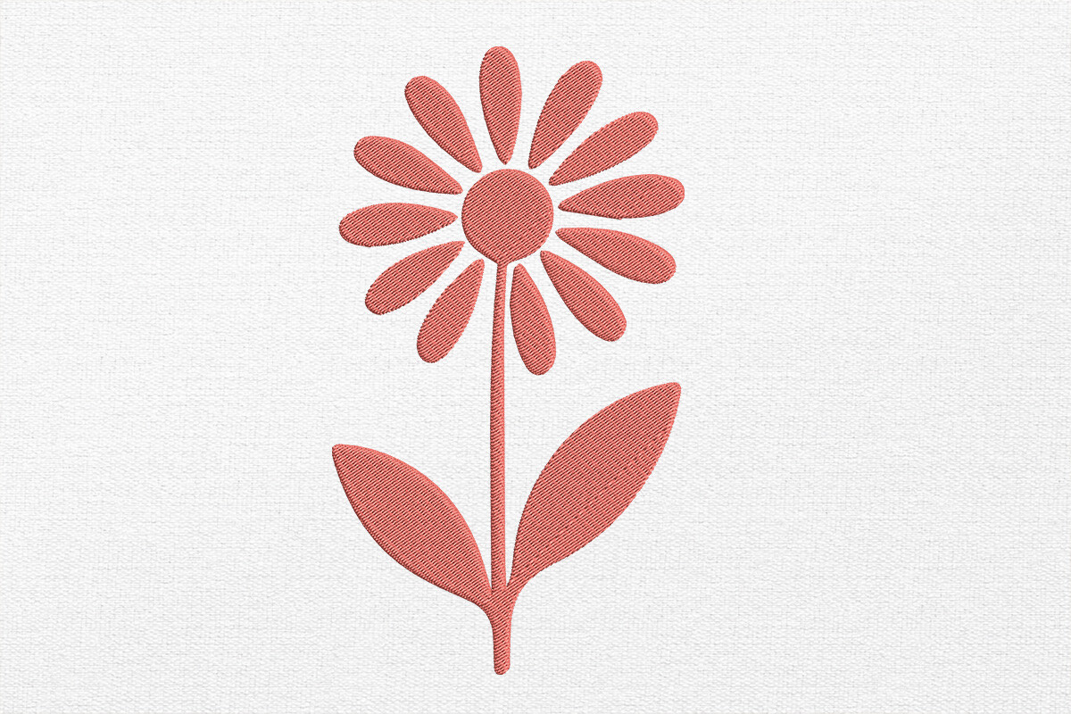 Floral Beauty Embroidery Design