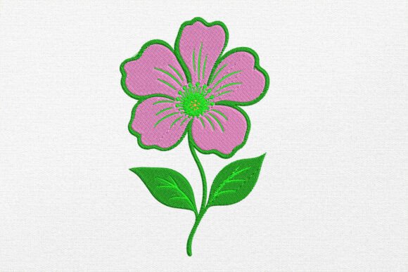 Floral Beauty Embroidery Design