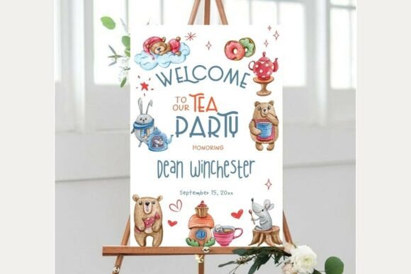 Baby Shower Welcome Sign Template 296
