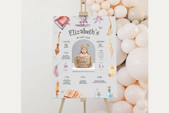 Baby Shower Welcome Sign Template 303