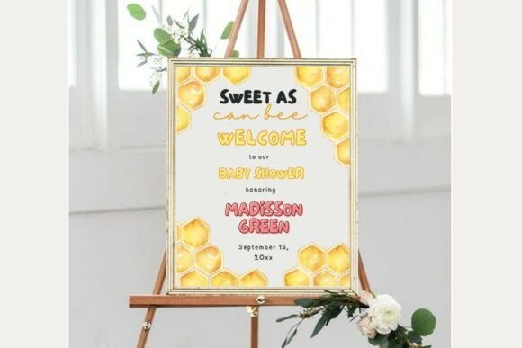 Baby Shower Welcome Sign Template 320