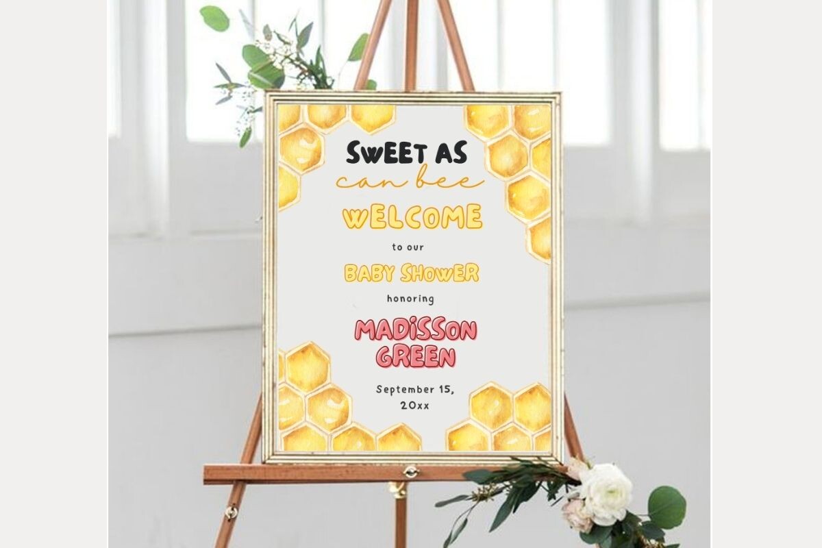 Baby Shower Welcome Sign Template 320