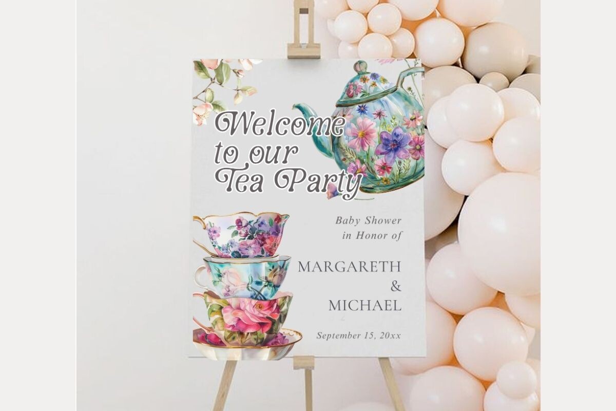 Baby Shower Welcome Sign Template 331