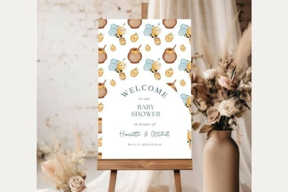 Baby Shower Welcome Sign Template 365