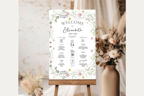 Baby Shower Welcome Sign Template 392