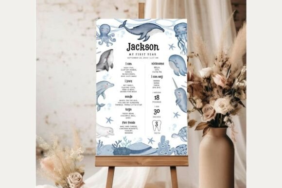 Baby Shower Welcome Sign Template 394