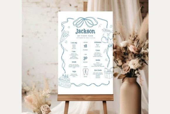 Baby Shower Welcome Sign Template 395