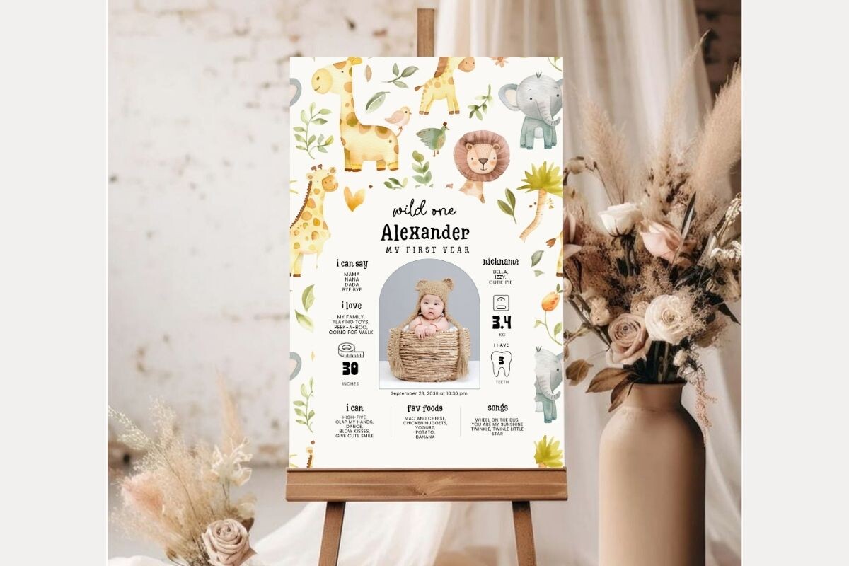 Baby Shower Welcome Sign Template 400