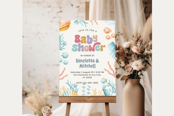 Baby Shower Welcome Sign Template 445