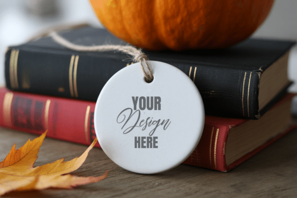 Halloween Ornament Mockup