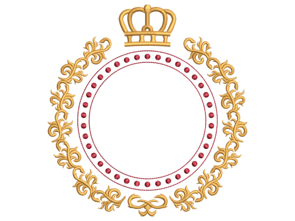 Royal Ornate Crown Frame