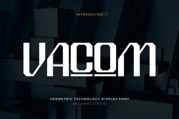 Vacom Sans Serif Font By Artiveko