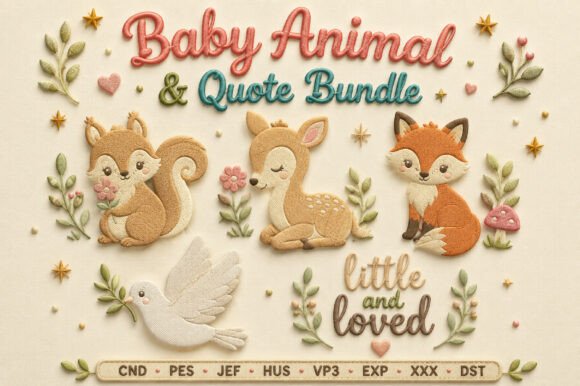 Baby Animal & Quote Bundle