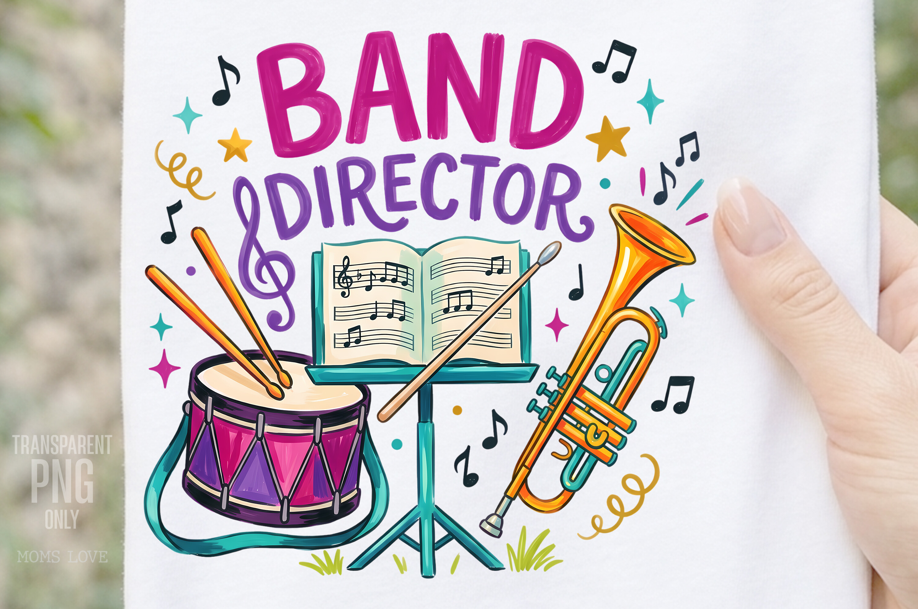 Band Director PNG