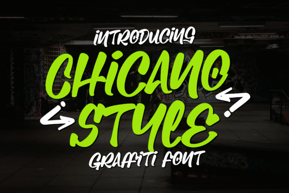 Chicano Style Font - Lettering Fonts Aesthetic