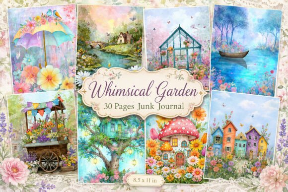 Enchanted Spring Garden Junk Journal
