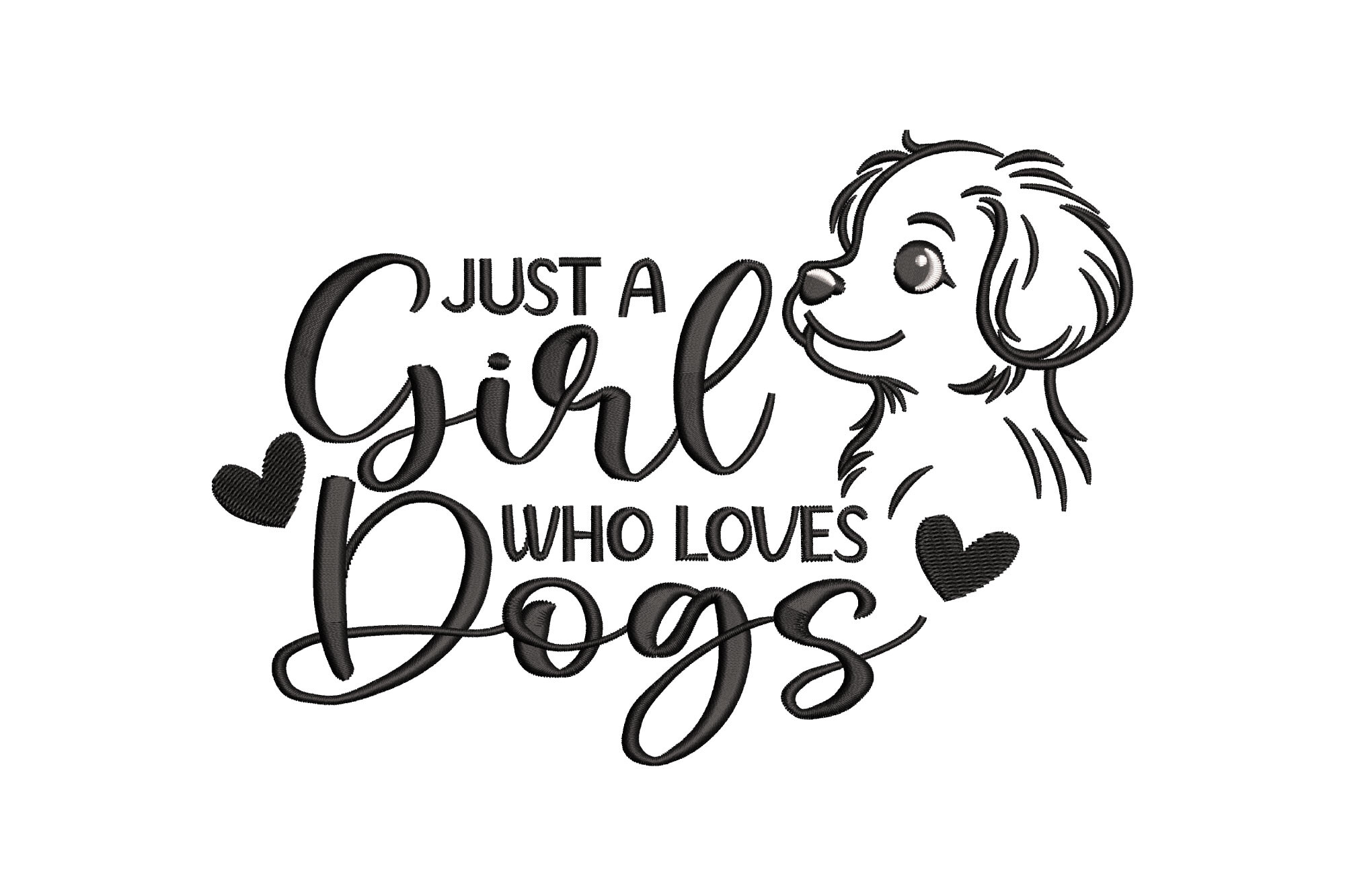 Just a Girl Who Loves Dogs