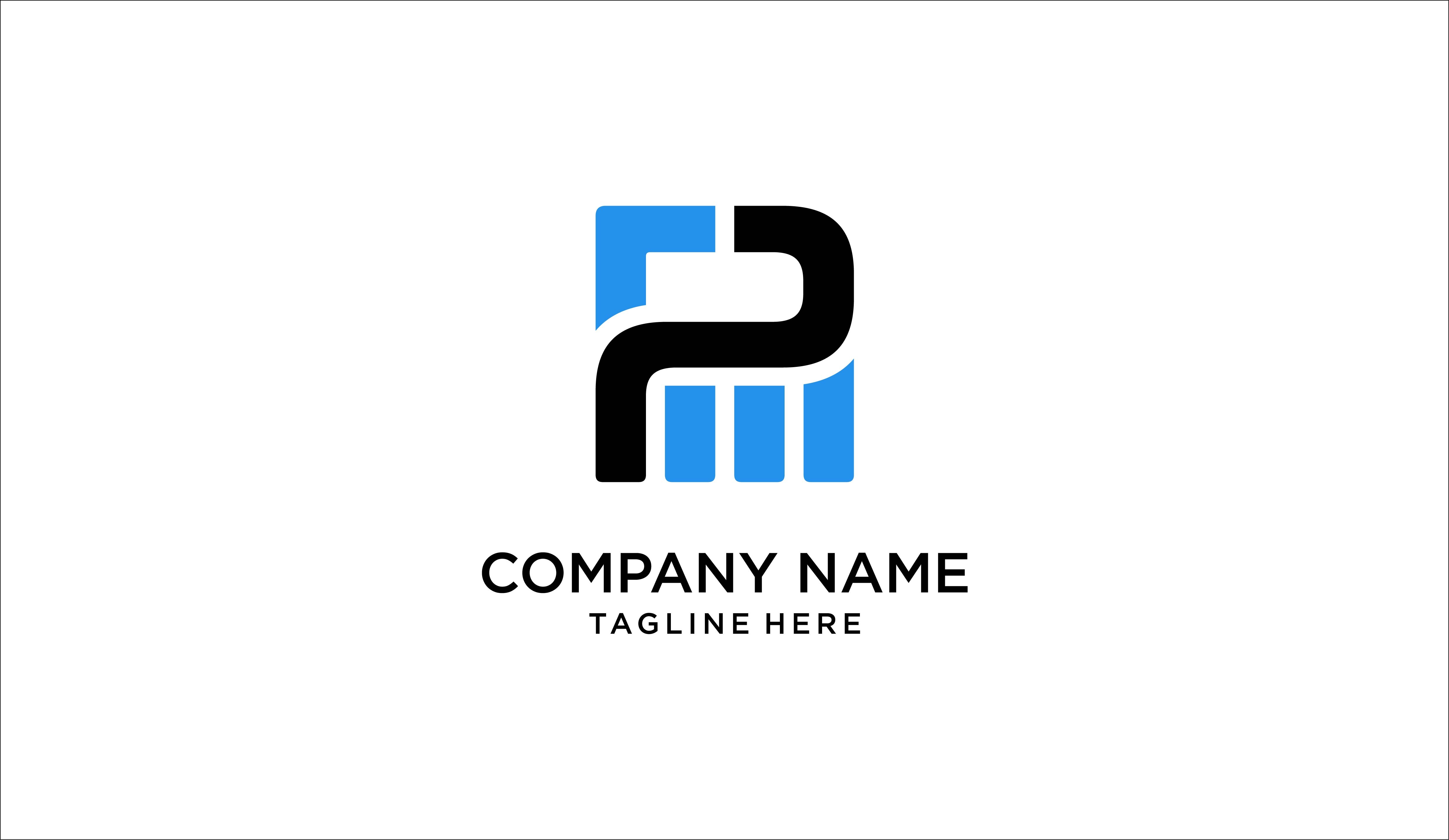 Letter P Logo Design Template Vector
