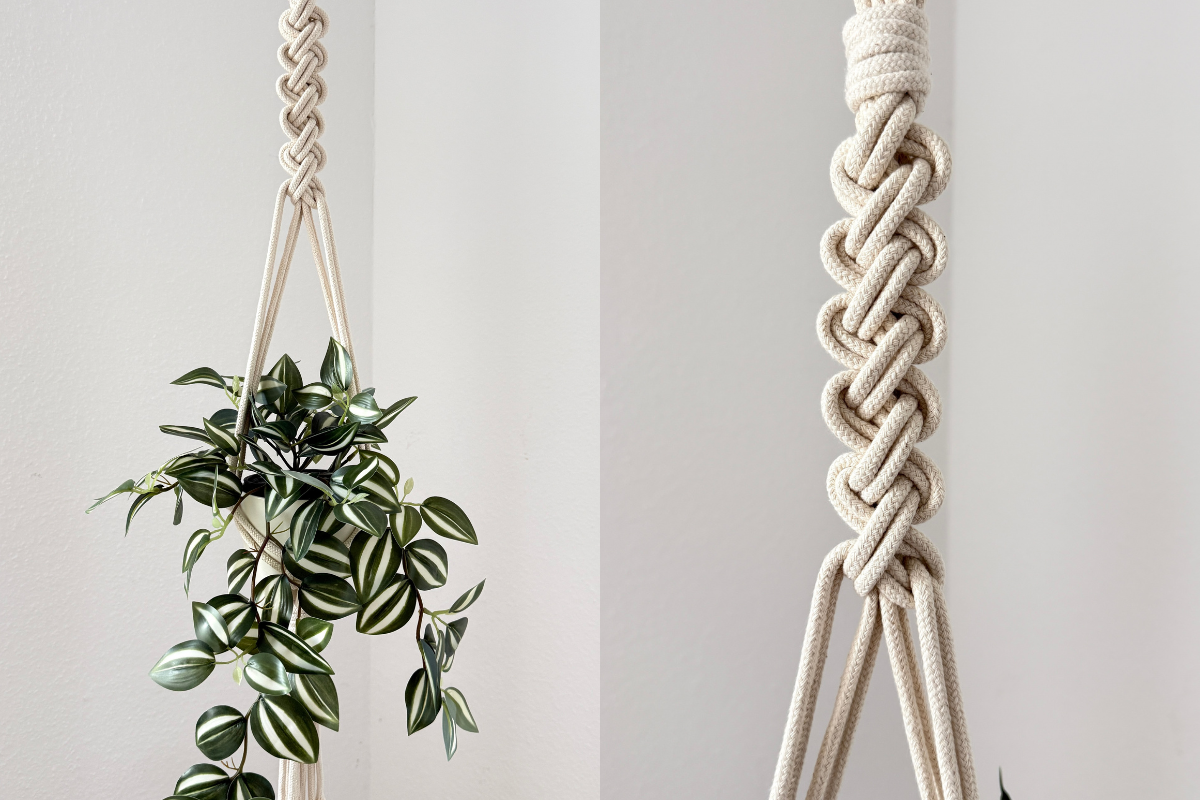Macrame Plant Hanger DIY Pattern