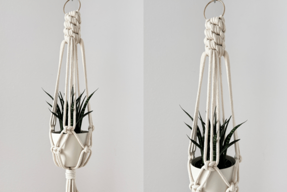 Macrame Plant Hanger Written Pattern