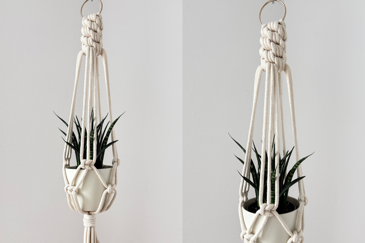Macrame Plant Hanger Written Pattern