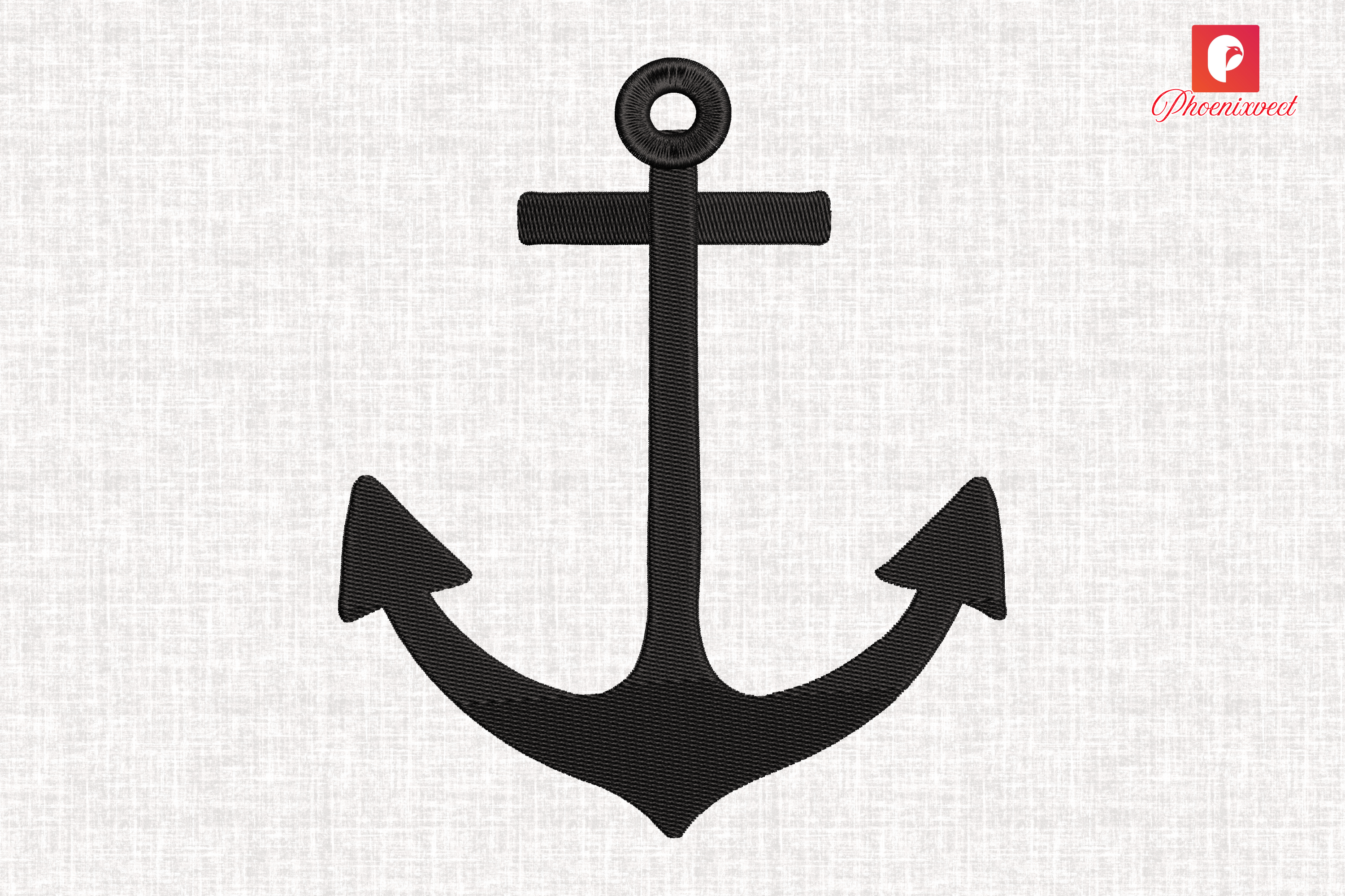 Minimalist Nautical Anchor