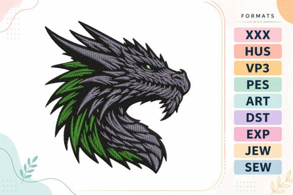 Mystic Dragon Head Crest