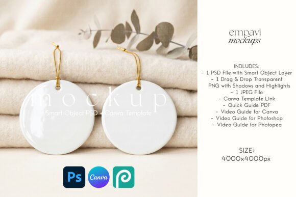 Ornament Set Mockup