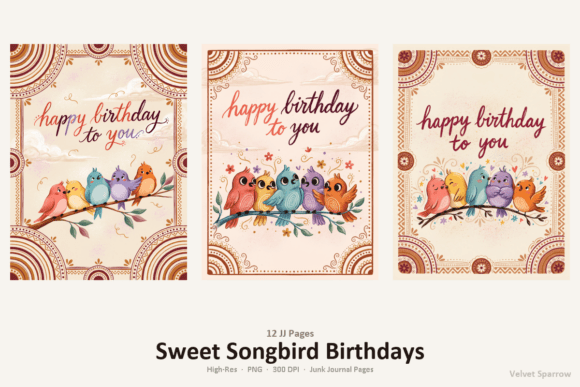 Sweet Songbird Birthdays