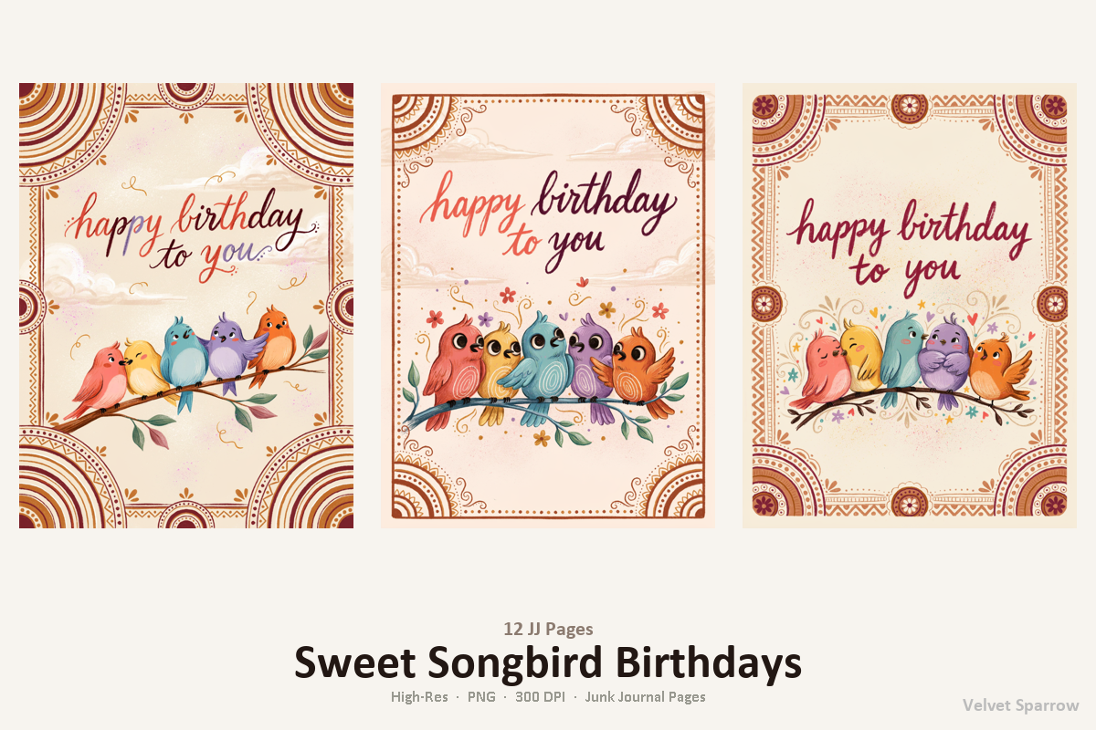 Sweet Songbird Birthdays