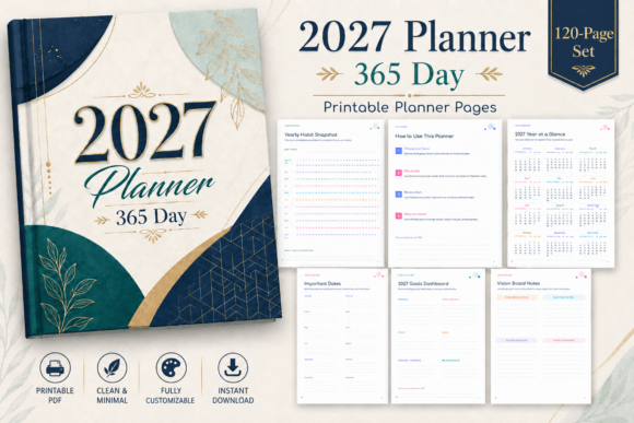 2027 Planner 365 Day