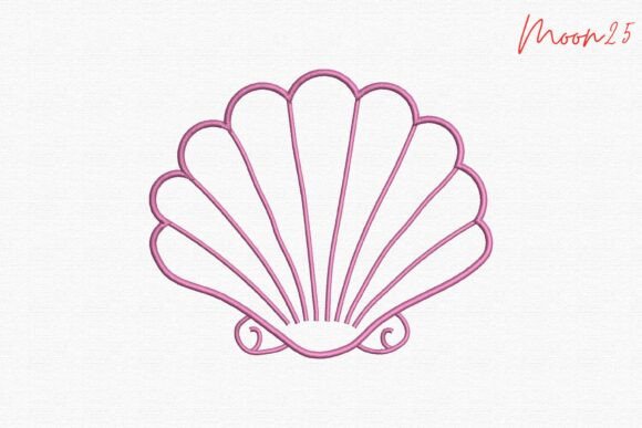 Coastal Shell Outline