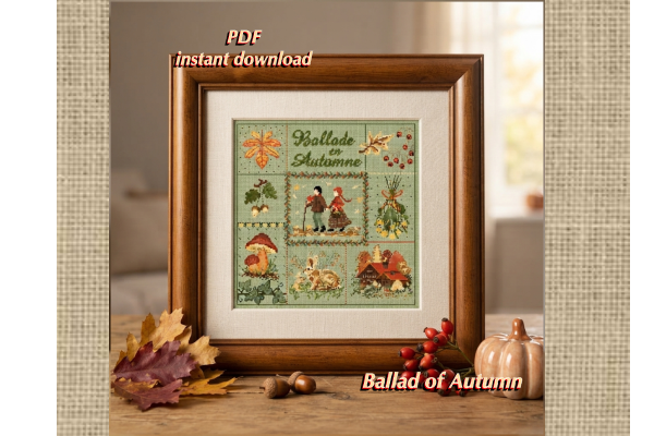 Cross Stitch Pattern "Ballad of Autumn"