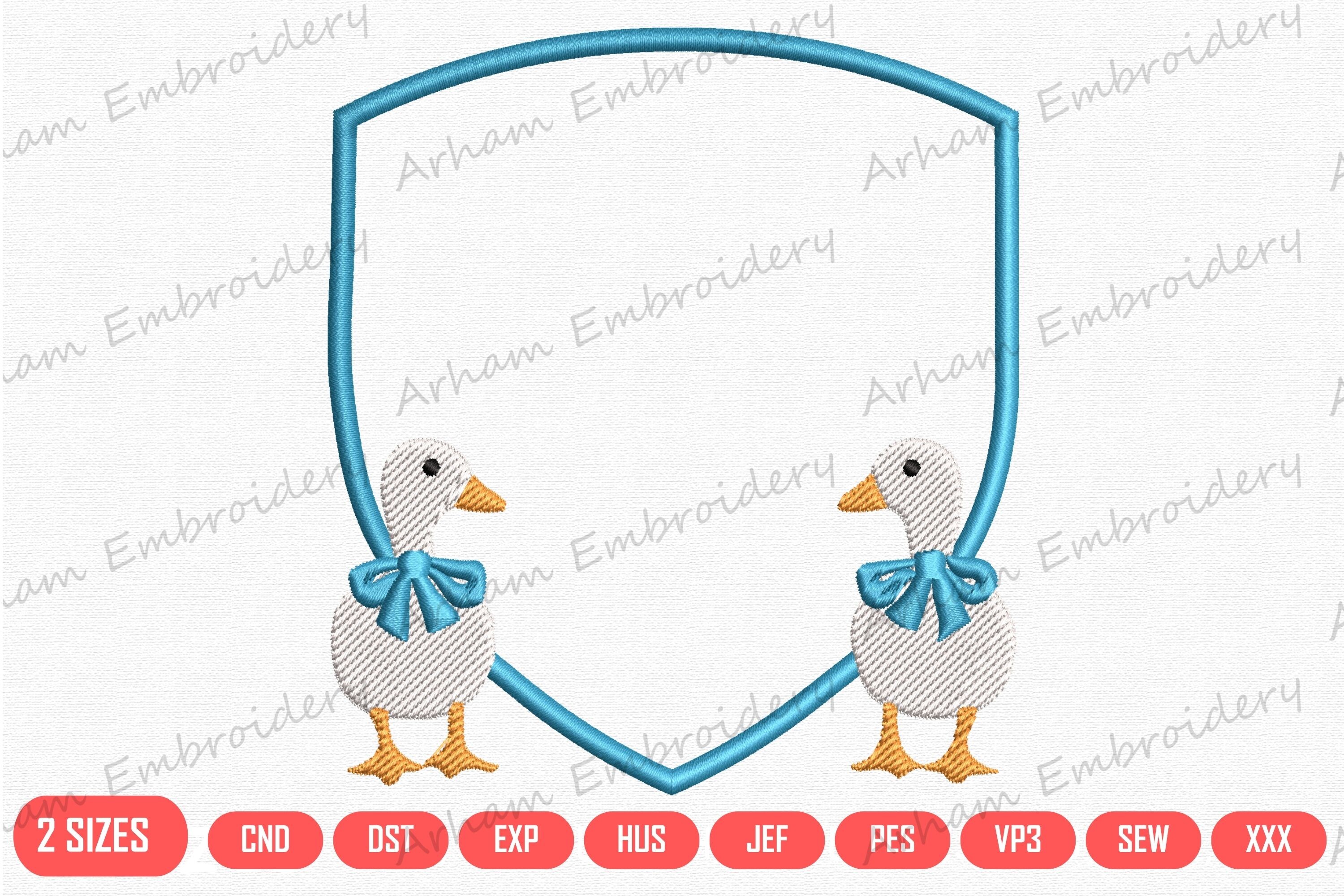 Goose Monogram Frame
