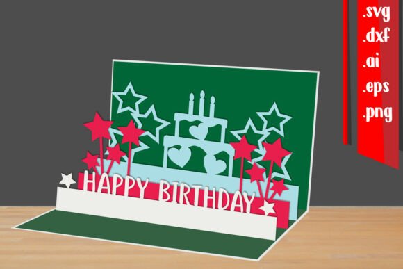 Happy Birthday Popup Card DIY