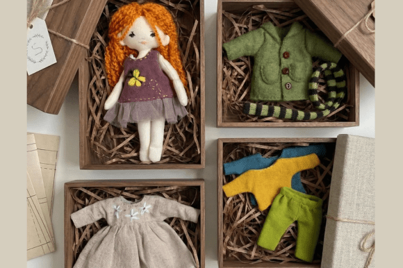 Little Rag Doll Sewing Pattern