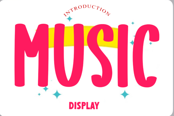 Music Display Font By Inermedia STUDIO