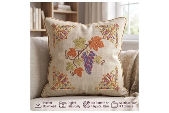 Ornamental Cushion Grape Vine Ornamental