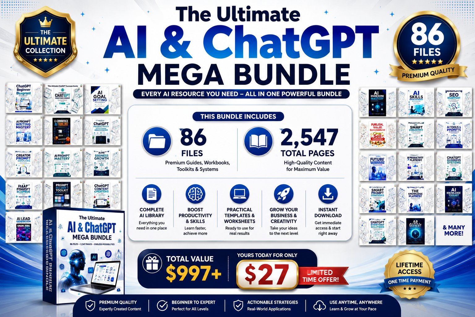 The Ultimate AI & ChatGPT Mega Bundle