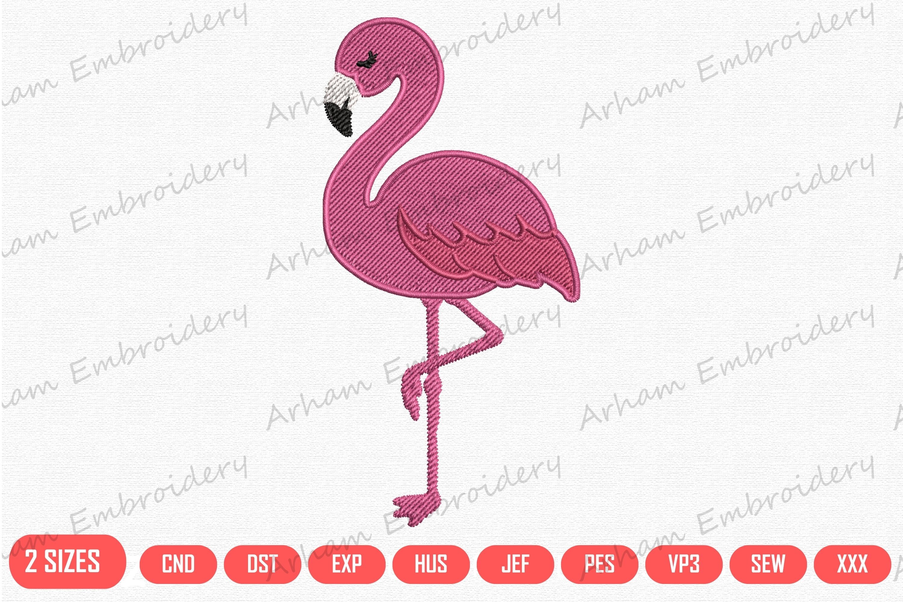 Tropical Pink Flamingo