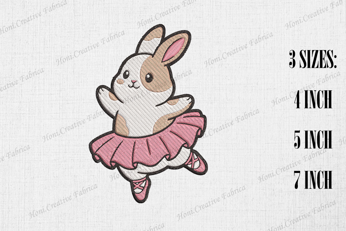 Ballerina Rabbit in Pink Tutu