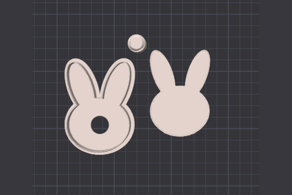 Bunny Head Cake Pop Mold STL Files - Easter Bunny Treats - Image 4