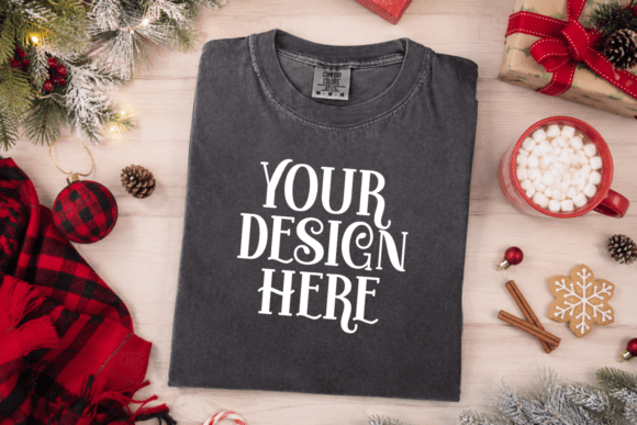 CC1717 Christmas Flat Lay Mockup
