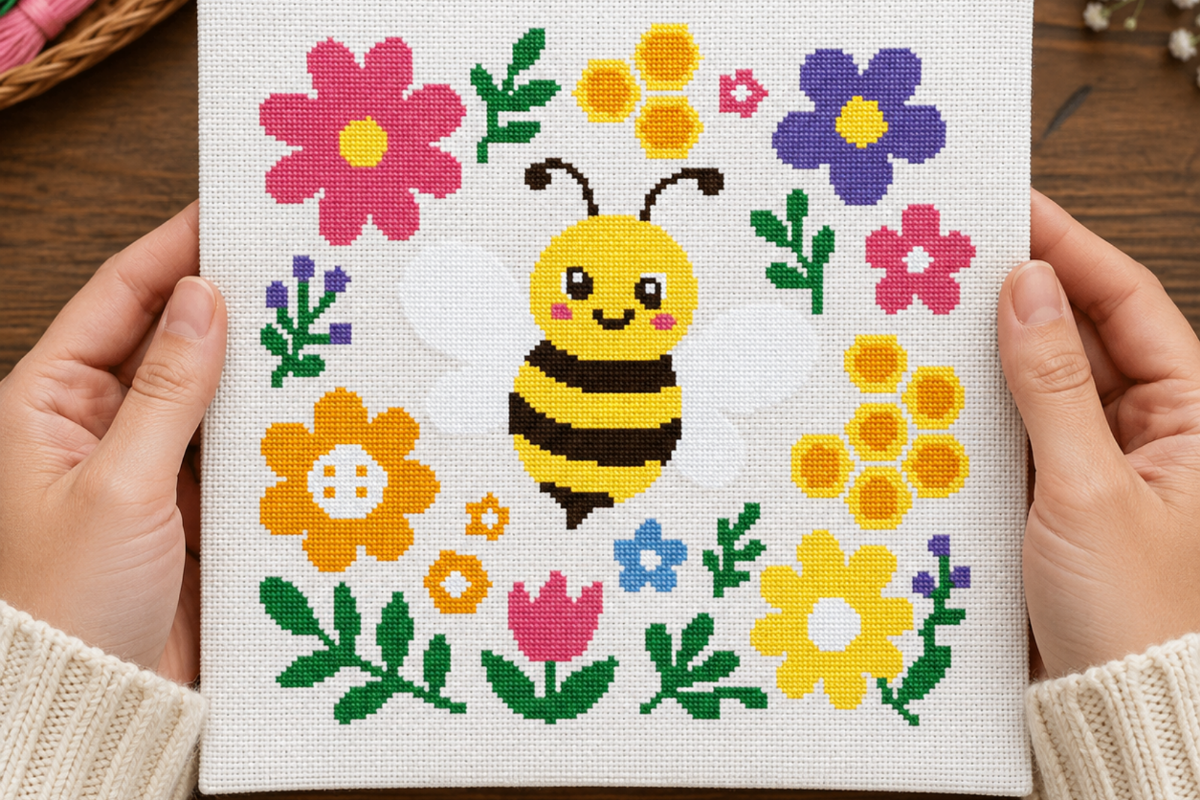 Cute Honey Bee Garden