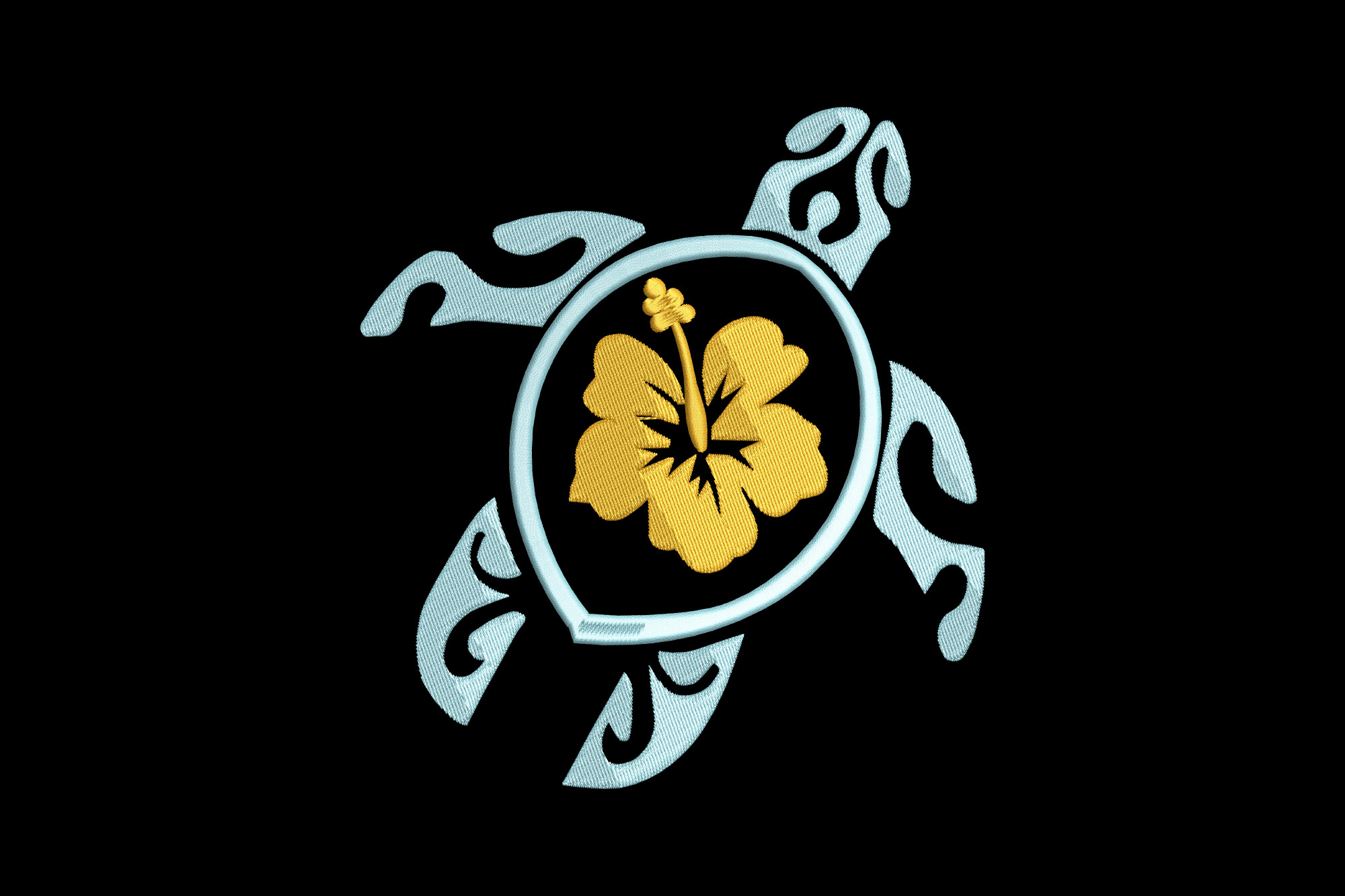 Hibiscus Sea Turtle