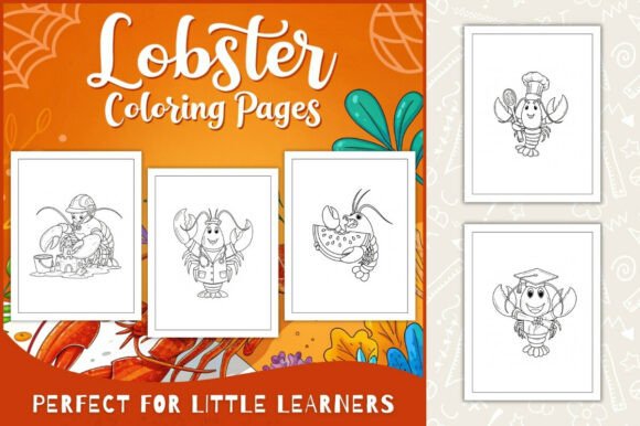 Lobster Coloring Pages for Kids