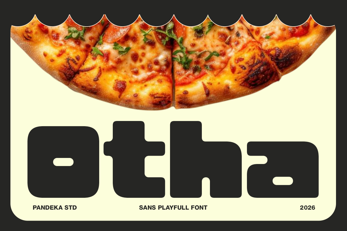 Otha preview — chunky rounded playful poster-style bold font