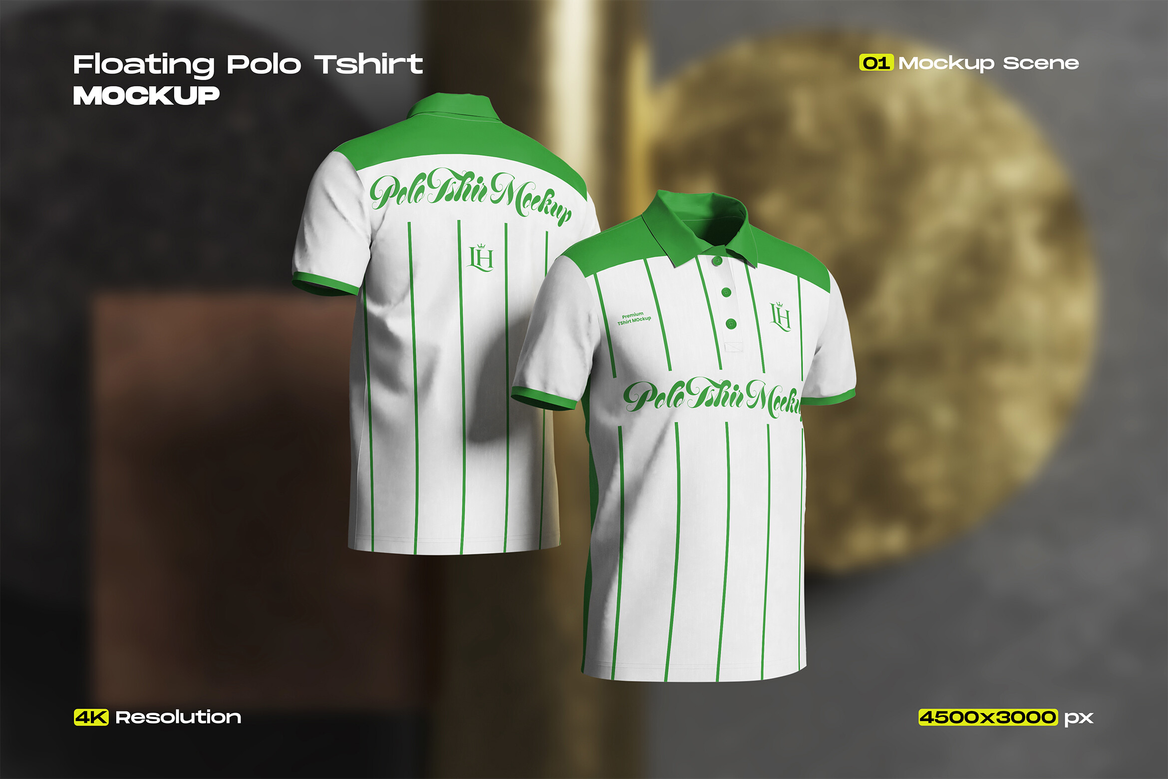 Polo T-Shirt Mockup for Branding