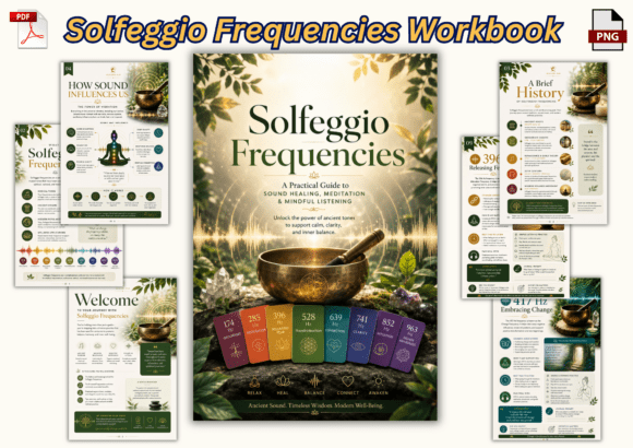 Solfeggio Frequencies Healing Workbook